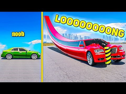 Every time I crash the car gets longer in GTA 5