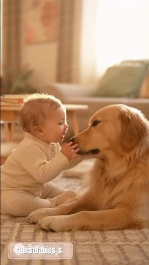 The Most Adorable Baby–Pet Moment You’ll See Today 😍 | Heart-Melting Clip