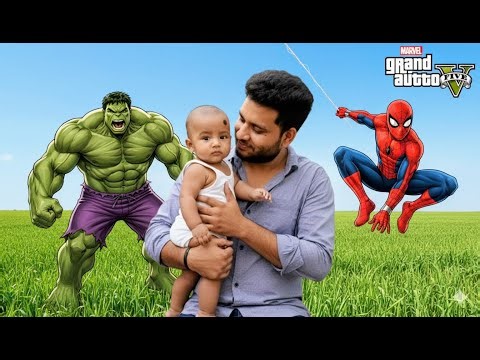GTA V Hulk Funny ধামাকা 💥 LIVE Gameplay