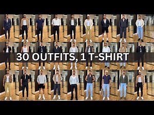 30 Outfits That Make Men MORE Attractive (just 1 T-shirt)