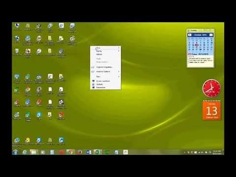 Make your icons on desktop and taskbar smaller or bigger Windows 7