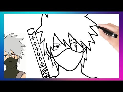 How to Draw Boy Kakashi Step by Step from Naruto