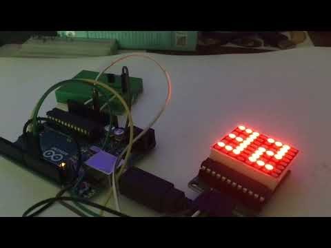 25) - How to create an Arduino LED temperature display