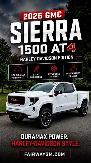2026 GMC Sierra AT4 Harley-Davidson Edition Startup & Walkaround