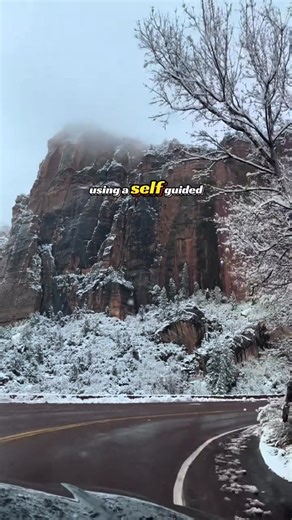 Exploring Zion at your own pace rushing a guided tour. This self-guided option makes it easy. Tap the green location to book with Viator via TikTokGo! | She Mama Maps