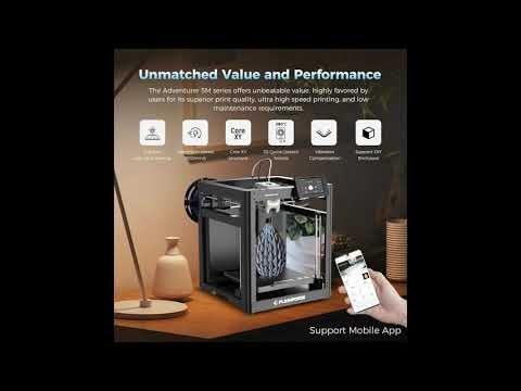This 600mm/s 3D Printer is INSANELY Fast! 🔥 FLASHFORGE Adventurer 5M Review