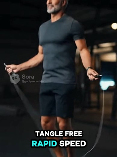 Cardio, agility, endurance — all in one jump. Smooth, fast, and ready for every workout. #JumpRope #RapidJumpRope #HomeWorkout #CardioGear #FitnessEquipment