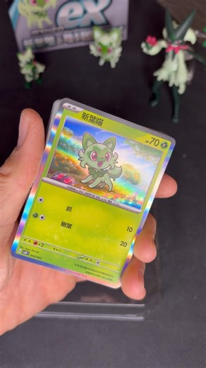 Opening a traditional Chinese Sprigatito & Lucario ex deck. #sprigatito #lucario #pokemon