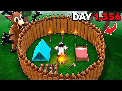 I Built the SAFEST AFK Base in 99 Nights in the Forest!