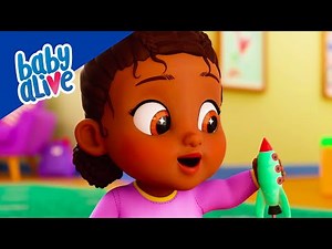 Baby Alive em Português Brasil 💫 Rotina Da Hora De Brincar De Bonecas!💦 Desenhos Animados Infantil 💕