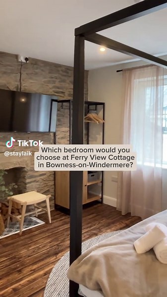 Book Ferry View Cottage in Bowness for a magical festive escape! 🎅✨ #christmas #windermere #lakedistrict #staycation #laik