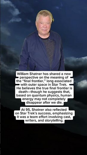 William Shatner Redefines the “Final Frontier” at 95 #hollywood #news