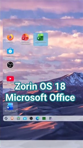 Zorin OS 18 Microsoft Office