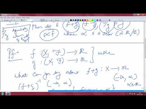 Measurable functions and approximation by simple functions