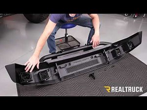 How to Install Steelcraft Fortis HD Bullnose Front Bumper on a 2022 Ford Bronco