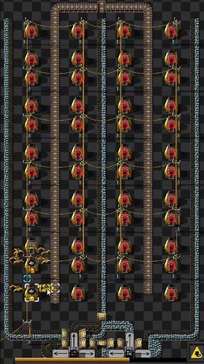 Factorio - Furnace Stack 1B #factorio #timelapse #tutorial