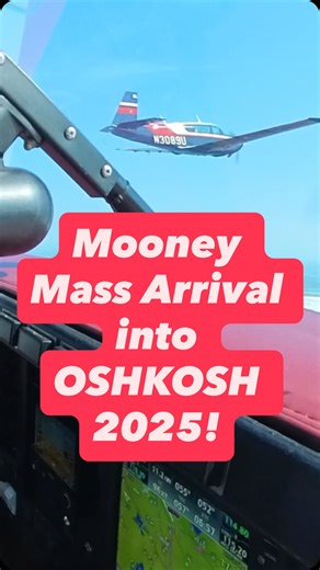 3.2K views · 140 reactions | Comment “SNOWBIRD” and I’ll DM you the YouTube link. We flew the Mooney Mass Arrival to Oshkosh. 52 airplanes. One runway. Formation landing. I also flew this with a brand new Hartzell Outlaw prop. First impressions… it rips. Mooney people are built different. ✈️ Snowbird M20C  Oshkosh AirVenture #Mooney #Oshkosh #MassArrival #PilotLife #Aviation #EAA #AirVenture #GeneralAviation #MooneyM20 #Pilot #Flying | SnowbirdtheMooney | Facebook