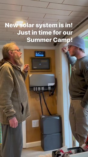 21K views · 343 reactions | Our EcoFlow plug and play solar system is now installed. It’s a huge upgrade from what we have before… power for days! #solarenergy #offgridliving #offgridlife | United Tiny House | Facebook