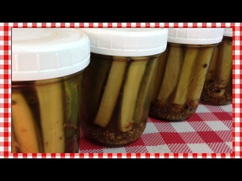 Refrigerator Pickles Recipe ~ Noreen's Kitchen
