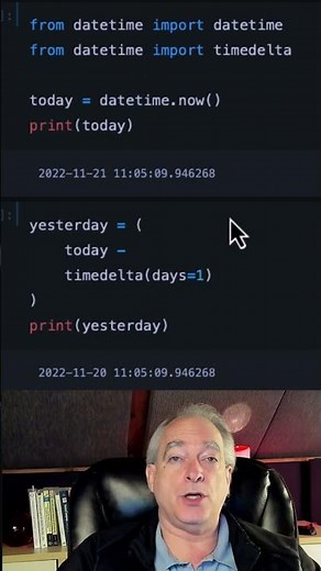 How to subtract a day from Python datetime