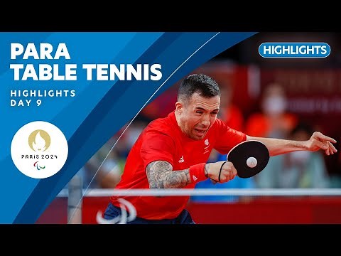 🏓 Para Table Tennis Highlights | Day 9 | Paris 2024 Paralympic Games