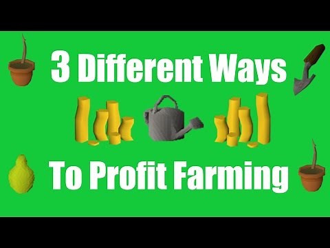 [OSRS] 3 Different Ways to Profit From Farming - Oldschool Runescape Money Making Method!