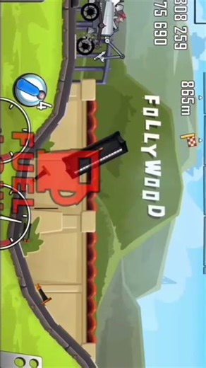 No Bollyhood No Hollywood. It's Follywood HCR #Hill climb racing #shorts #gaming