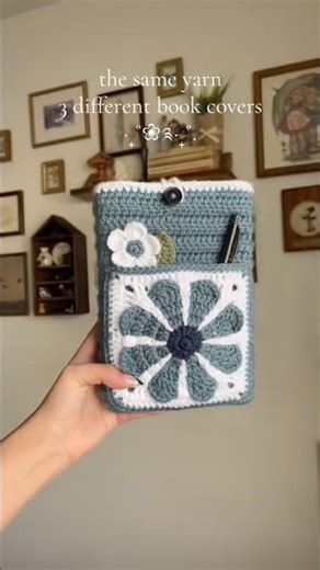 3 different crochet projects made with the same yarn 🤍🤍 #crochet #shortsvideo #handmadeseller