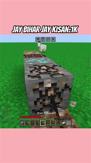 MINECRAFT BEDROCK EDITION LOGIC in GOLDEN PICKAXE #shorts #minecraft #games #stickman