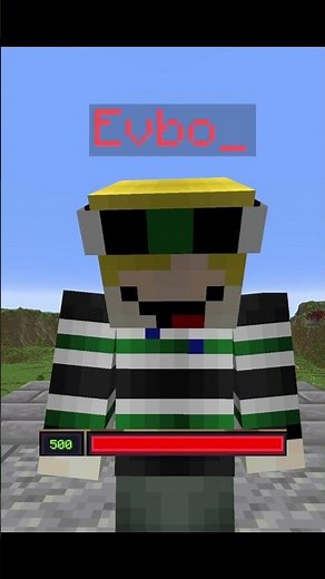 I Hunted Evbo with 500 other Players #minecraft #gaming #shorts