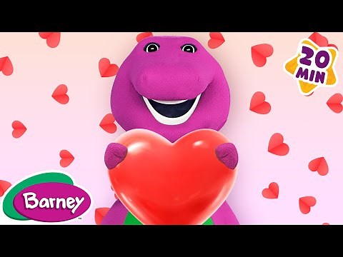 I Love You Over the Years | Valentine's Day for Kids + More Barney Nursery Rhymes and Kids Songs