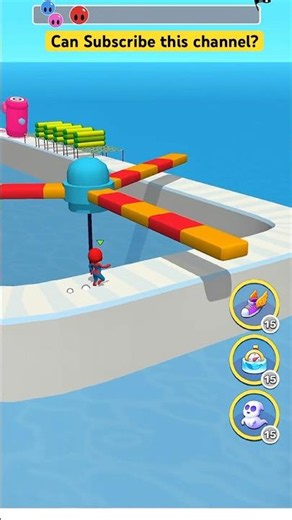 Perfect timing or pure luck || FunRace #shorts #shortsfeed #gaming