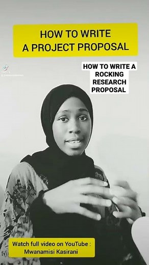 DO THIS TO WRITE AN OUTSTANDING PROJECT PROPOSAL.