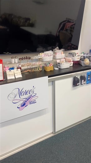 Our popup shop at Launceston Festival of Dance is ready to go! Best of luck to all of the competitors hitting the stage! Enjoy every minute 💙 | Maree's Ballet Boutique