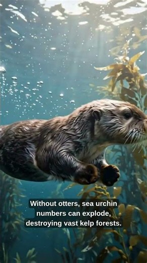🦦 Otters are playful, intelligent and full of fascinating surprises!