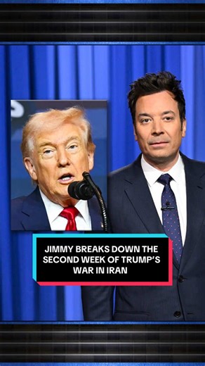 Jimmy Fallon Reviews Trump’s War in Iran: Week Two