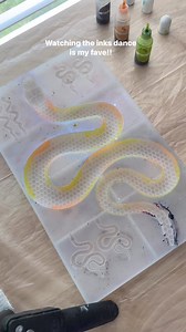 🐍🐍🐍 #poxy_princess #resinart #resinartist #resinartwork #resinpour #resincraft #resinepoxyart #resinepoxy #resinpour #resinpouring #resinobsession #resinobsessed #epoxyresin #epoxyart #epoxy #epoxyresinart #epoxyresinartwork #epoxyresinartwork #epoxypour #epoxylife #demoldingresin #demoldingvideo #demolding #demold #alcoholinks #snakes | Poxy_Princess by Alisha