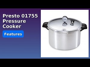 REVIEW (2026): Presto 01755 Pressure Cooker. Features.