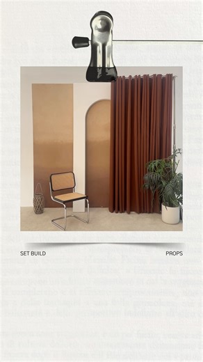 Studio Society on Instagram: "Custom set build, styled props, layered textures. Set build. Props. Atmosphere. We don’t just style spaces—we build them. #setbuild #props #studiorental #creativestudio"