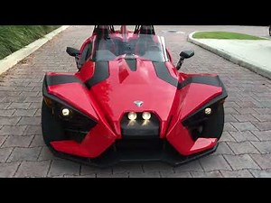 2015 Polaris Slingshot SL Red under 600 miles for sale