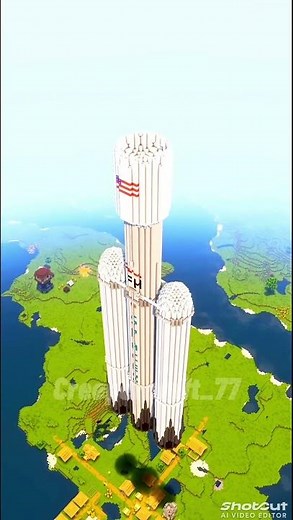 Minecraft Giant Rocket Timelapse: RATING YOUR ROCKETS