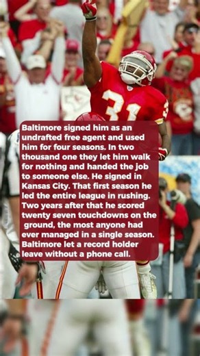 Baltimore Let Him Walk for Nothing in 2001
