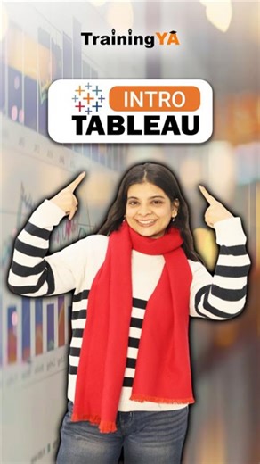 TrainingYa on Instagram: "Episode 1: Introduction to Tableau, you’ll learn how Tableau helps you create stunning, interactive dashboards in minutes without coding or complex tools. Tableau is widely used by Data Analysts and companies worldwide to convert large datasets into clear business insights. What you’ll learn in this Tableau Series: Filters & Action Filters Drill Down & Interactivity Joins & Data Blending Parameters Tableau Online & Row-Level Security Whether you’re a fresher, student, o