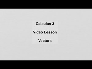 12.2 Vectors