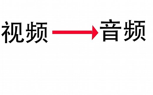 如何用电脑快速地将视频转换成音频
