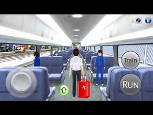 Today I Use Bullet Train For Travelling - 3D Driving Class New Update - Car Driving Games 2025