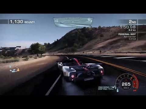 Need For Speed Hot Pursuit | Passione Italia | Pagani Zonda Cinque Roadster (no shortcut)
