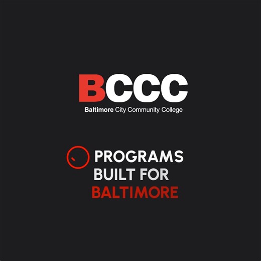 BCCC Programs are Built for Baltimore and Built for You. There's still time to register for Spring classes. Choose from 12, 10, and 8-week classes. Register today at bccc.edu/register | Baltimore City Community College
