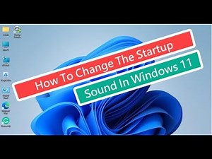 HOW TO CHANGE WINDOWS 11 SOUND / Login sound to windows xp login sound
