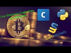 Live Streaming Coinbase (Bitcoin/Cryptocurrencies) Market Data Via Websocket with Python